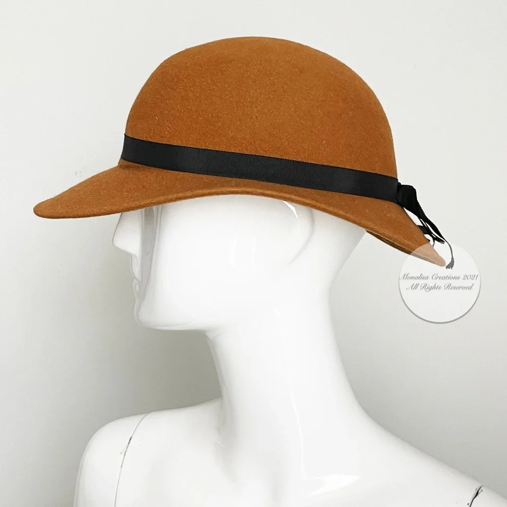 Vintage M'sieu Leon Hat Splendora Wool Made in Canada